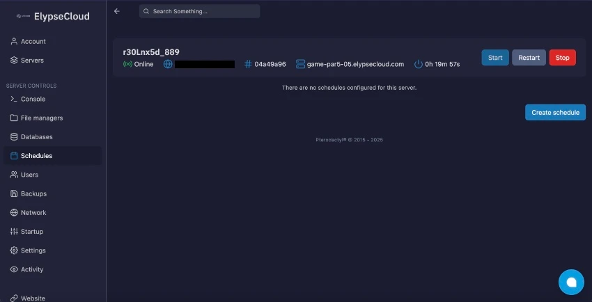 Tâches programmées